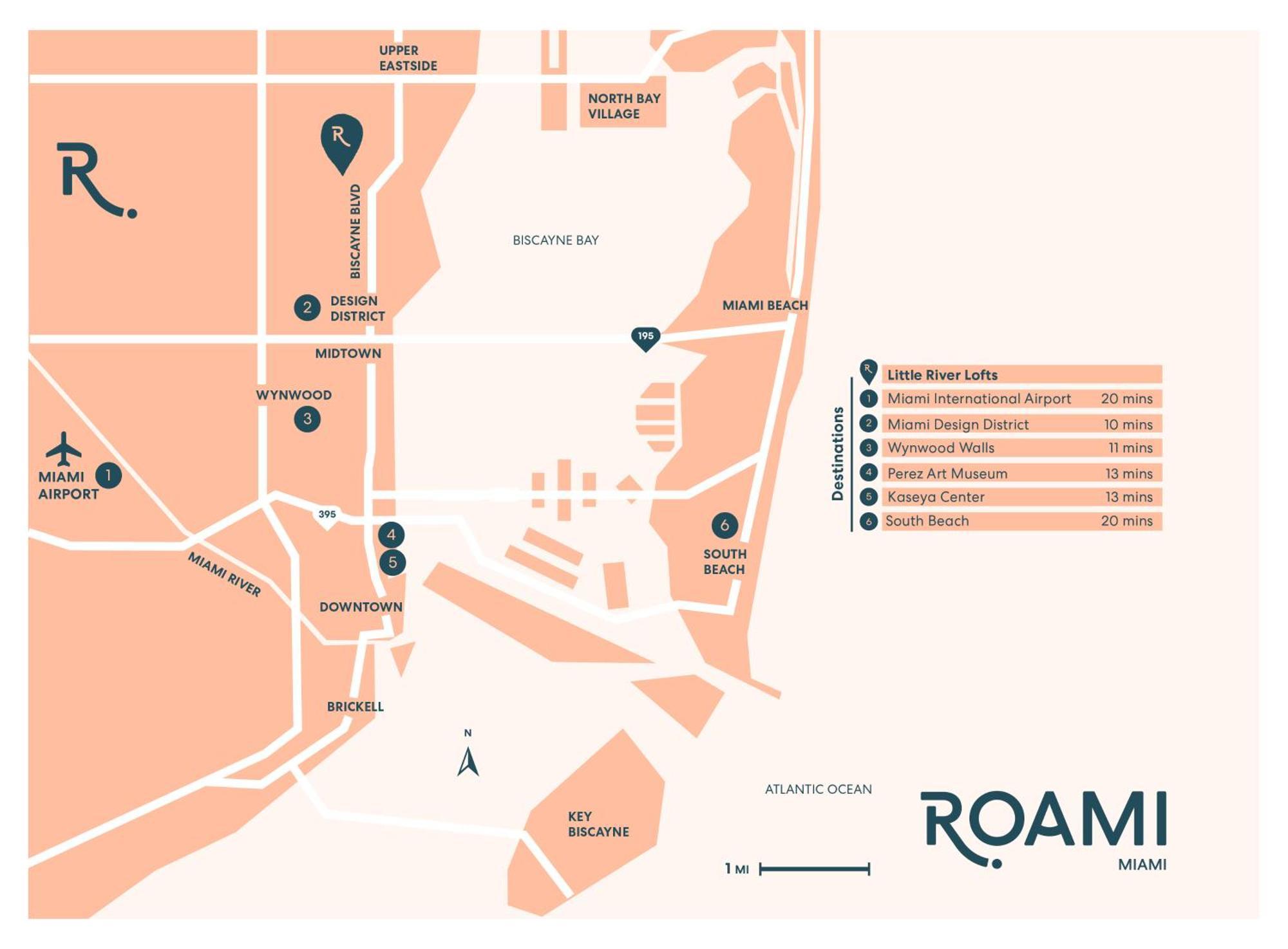 Roami At Little River Lofts Miami Buitenkant foto